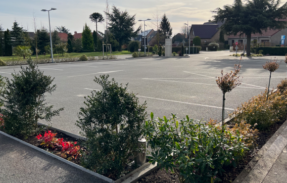 Vue extérieure parking